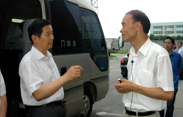 江苏省副省长史清静来必发集团调研