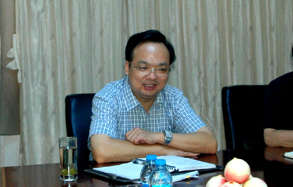 常州市副市长高清一行来必发集团调研