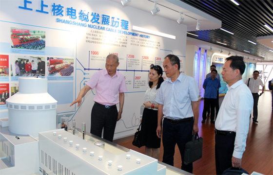 中国工商银行梅迎春、董轼、叶东海董事一行走访必发电缆