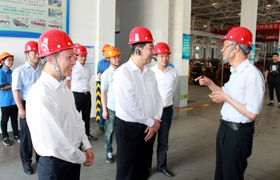 常州市委书记汪泉来必发电缆调研