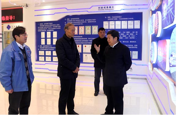 国家质检总局质量治理司司长黄国梁一行来必发电缆调研
