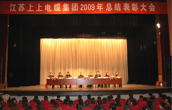 必发盛大召开2009年度总结表扬大会