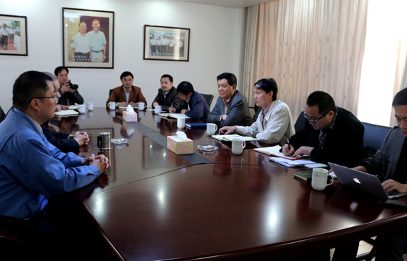 常州市地税局副局长宋伟一行来必发电缆走访