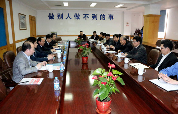 省质监局局长刘大旺一行来必发集团调研指导