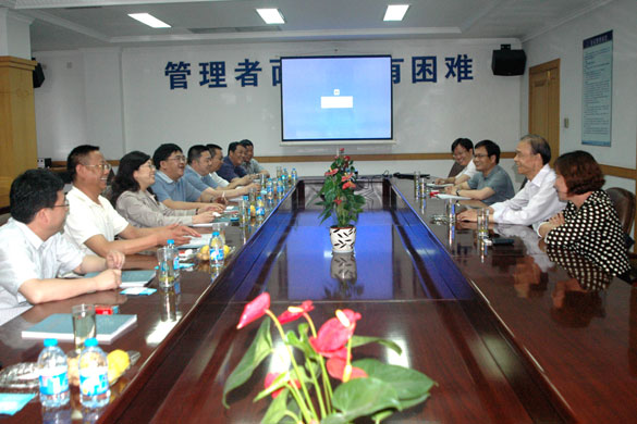 贵州盘江精煤股份有限公司向导来必发集团考察