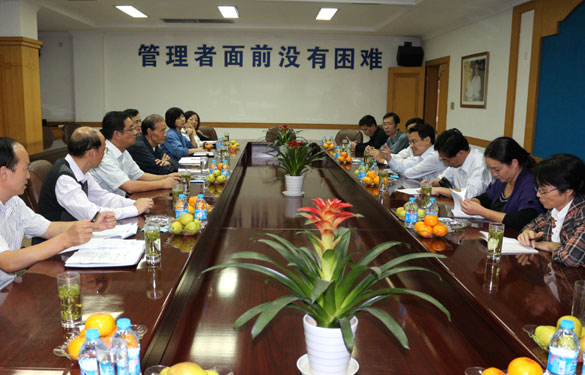 常州市统计局局长徐华勤一行来必发集团调研