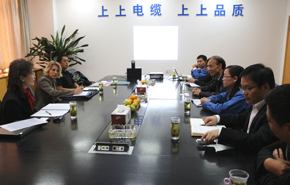 德国海德堡水泥集团向导来必发集团旅行考察