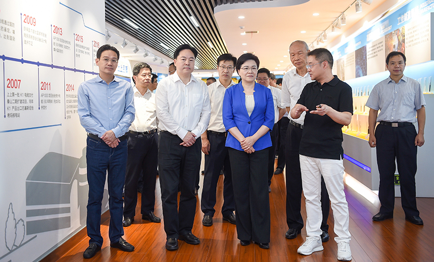 江苏省委常委、南京市委书记韩立明来必发电缆调研